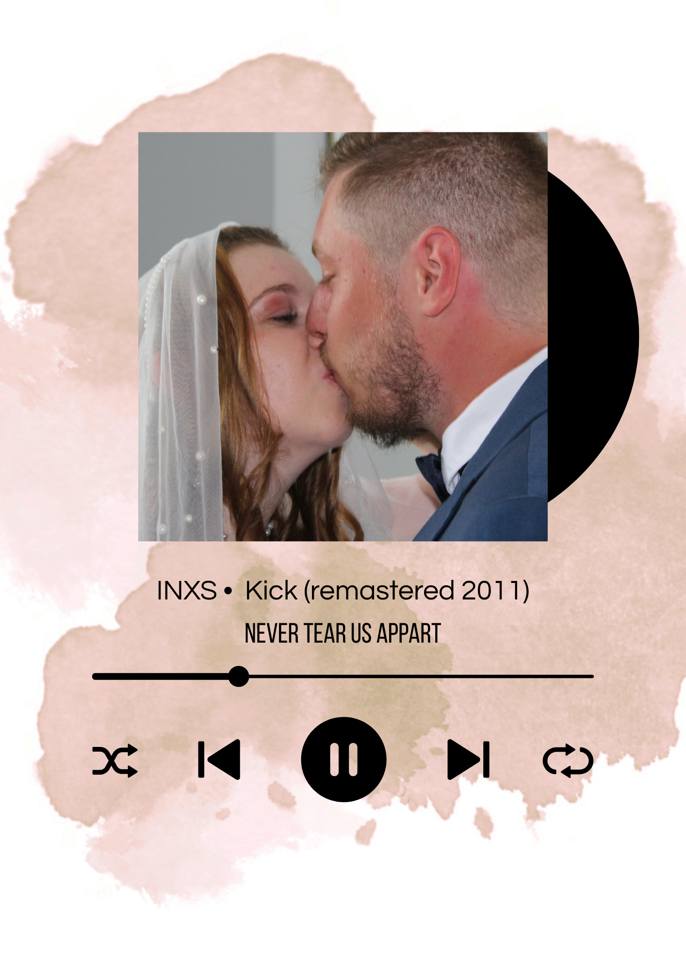 Affiche musique couple