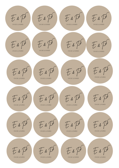 Planche de 24 stickers