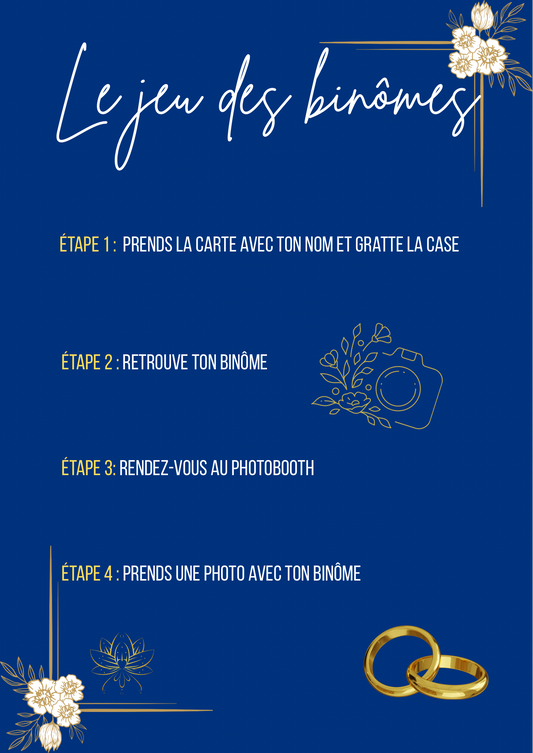 Affiche + cartes à gratter