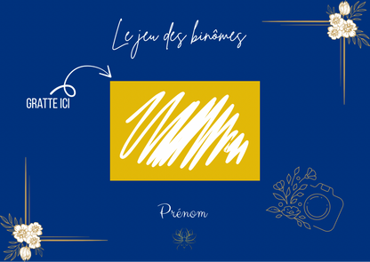 Affiche + cartes à gratter