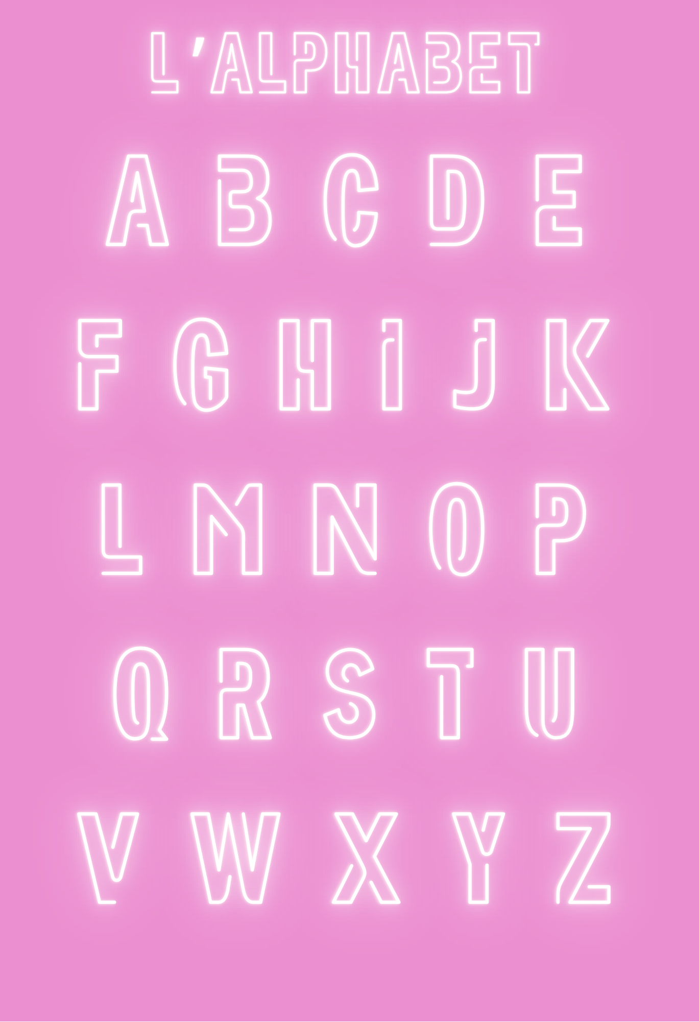 L’alphabet (2)