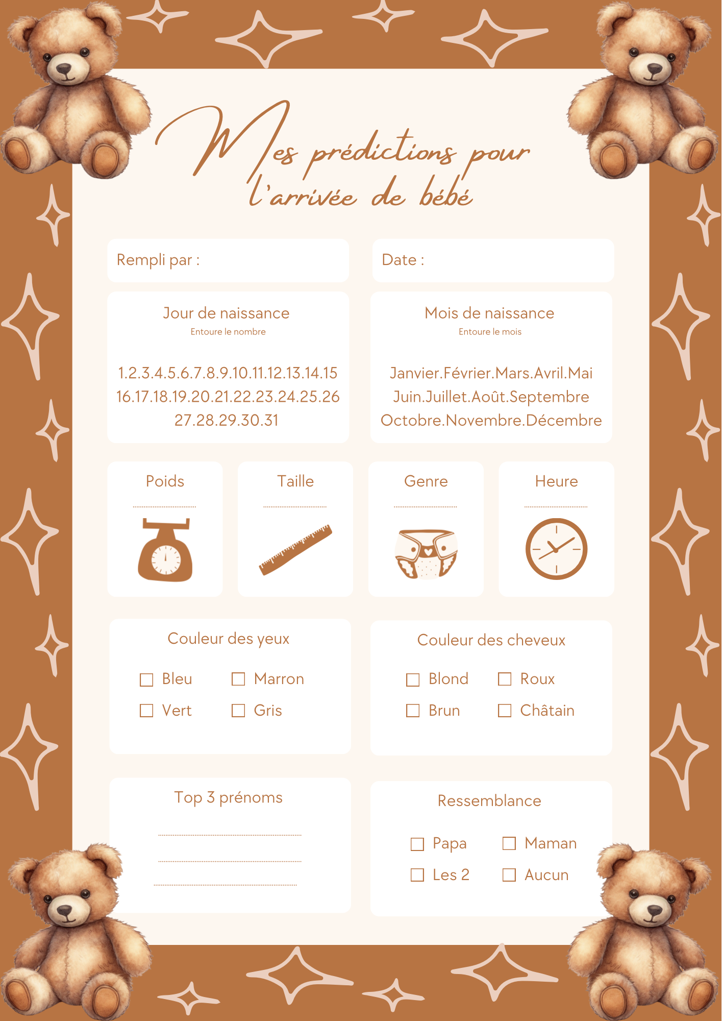 Pronostique gender reveal A5