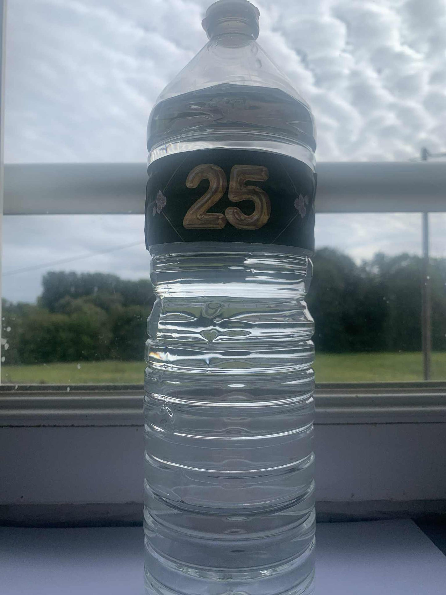 Étiquette bouteille d’eau