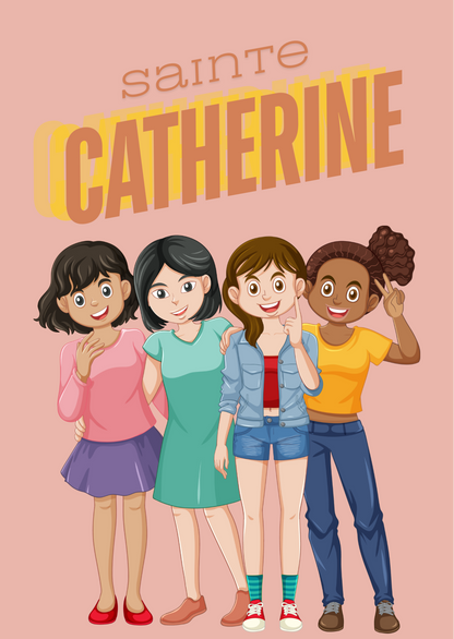 Lot 10 cartes de St Catherine